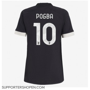 Juventus Paul Pogba #10 Tredje Matchtröja Dam 2023-24 Kortärmad